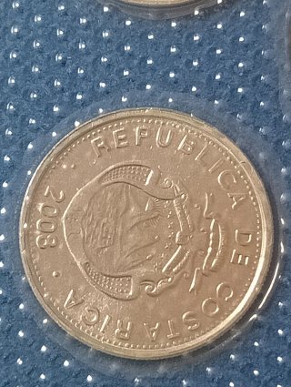 Monete Costa Rica 25, 10, 5 Colones