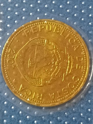 Monete Costa Rica 25, 10, 5 Colones