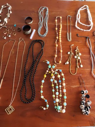 Abalorios, joyas bisutería