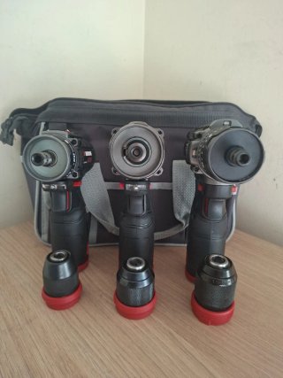 Pack Taladros Parkside 12V  35Nm 45Nm 80Nm