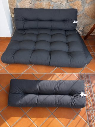 Cuscini per divano Pallet LIVINPO Grigio