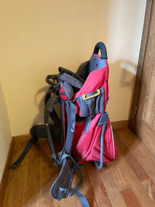 Mochila Portabebés Vaude Roja