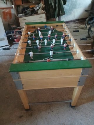 Futbolín Madrid con monedero