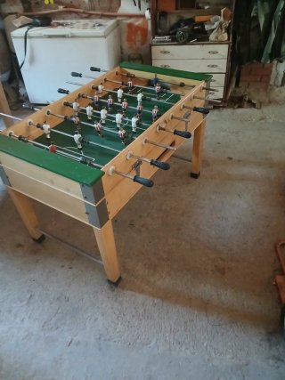 Futbolín Madrid con monedero