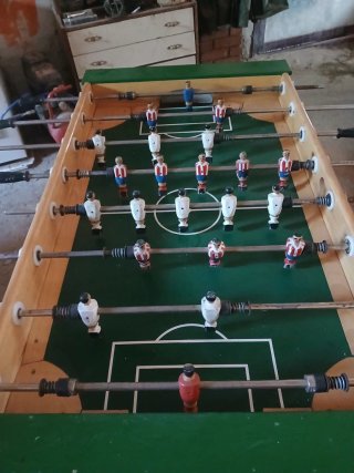 Futbolín Madrid con monedero