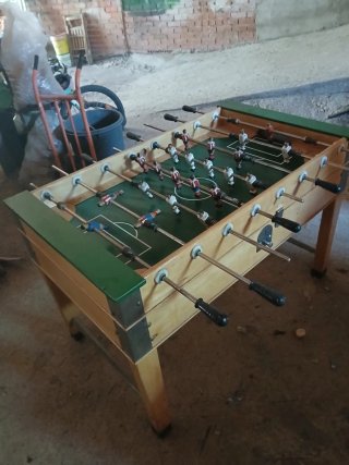 Futbolín Madrid con monedero