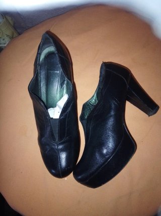 Botines de plataforma negros