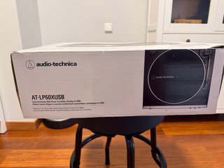 Tocadiscos Audio-Technica LP60XUSB Negro/Plata