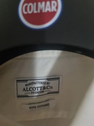 2 Camicie Alcott Uomo Bianche