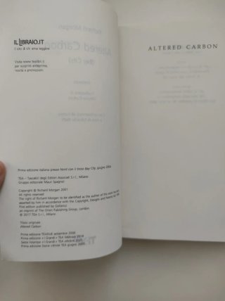 Altered Carbon di Richard Morgan