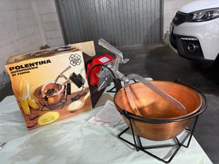 Polentina Automatica in Rame