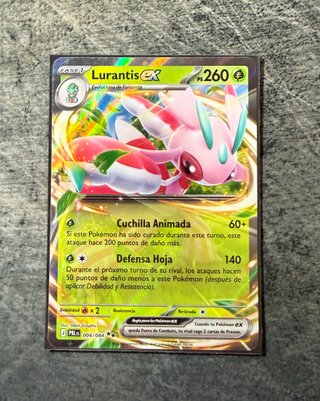 Lurantis EX Oscuridad Absoluta Carta Pokemon
