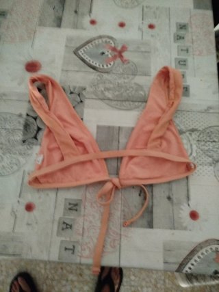 Sujetador bikini rosa