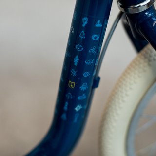 Bicicleta sin pedales niños 12 pulgadas Runride 900 azul