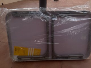 Mesa baja plegable playa metal