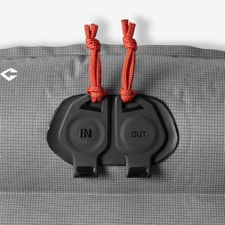 Colchón inflable ligero para trekking, talla L, 183 x 54