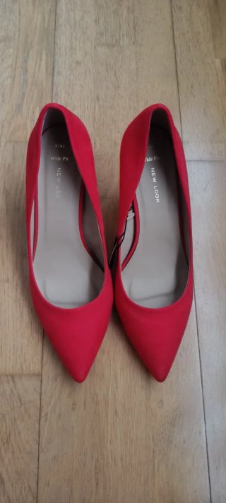 Zapatos de tacón New Look rojos