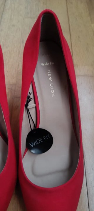 Zapatos de tacón New Look rojos