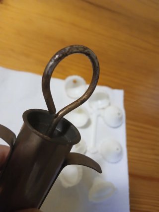 Manga antigua o churrera con sus moldes