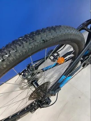 Rockrider ST120 Negra y Azul