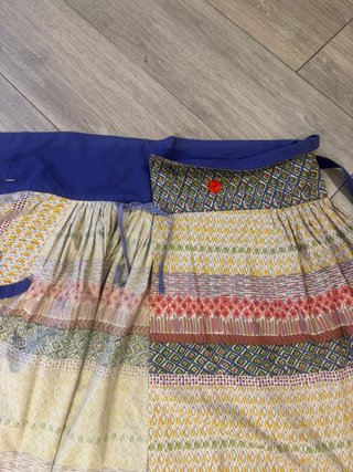 Falda cruzada Mango estampada T.38