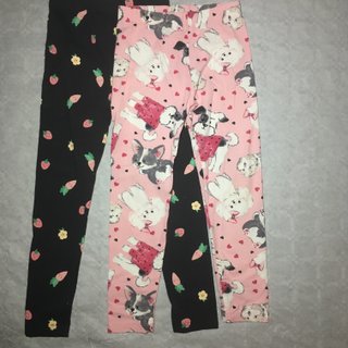 Set 5 Leggings Bambina OVS 6-7 Anni