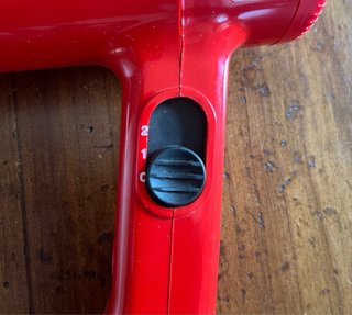 Asciugacapelli Vintage Bilba 1300W Rosso