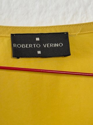 Blusa Roberto Verino Amarilla Talla M
