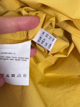 Blusa Roberto Verino Amarilla Talla M