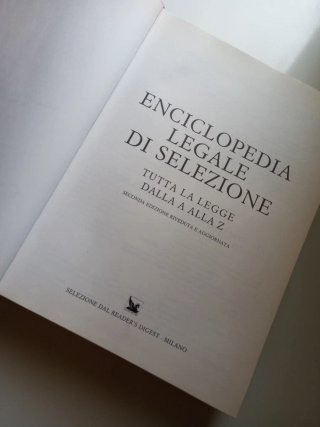 Enciclopedia legale di selezione. Tutta la Legge d