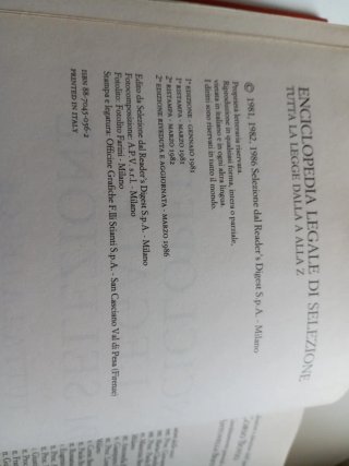 Enciclopedia legale di selezione. Tutta la Legge d