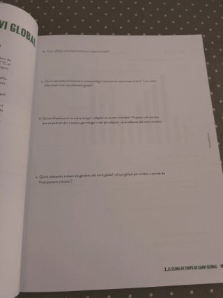 Libro de Geografía de 2o de Bschillerato