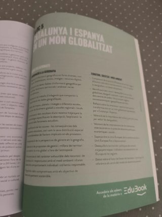 Libro de Geografía de 2o de Bschillerato