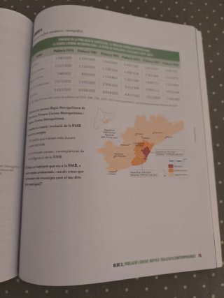 Libro de Geografía de 2o de Bschillerato