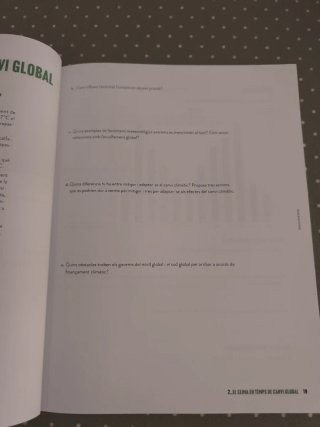 Libro de Geografía de 2o de Bschillerato