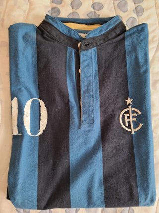 Camiseta polo de fútbol Ronaldo Nazario 10 Talla M