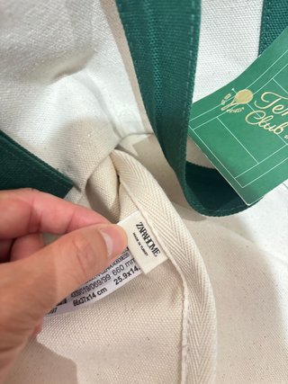 Zara Home Bolso Tote Tenis