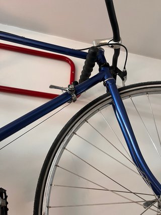 Bicicleta Fixie Azul