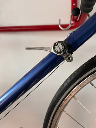 Bicicleta Fixie Azul