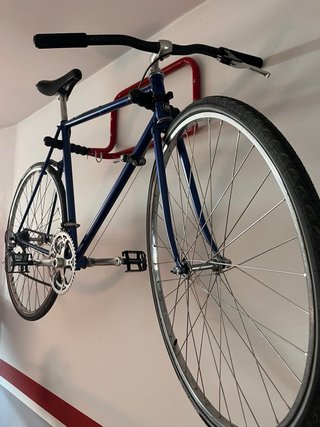Bicicleta Fixie Azul