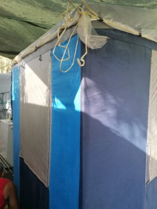 Cucina da campeggio NOVA Rio blu 2