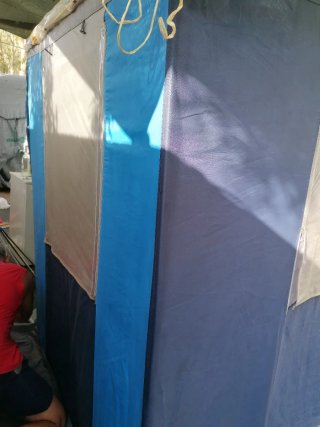 Cucina da campeggio NOVA Rio blu 2