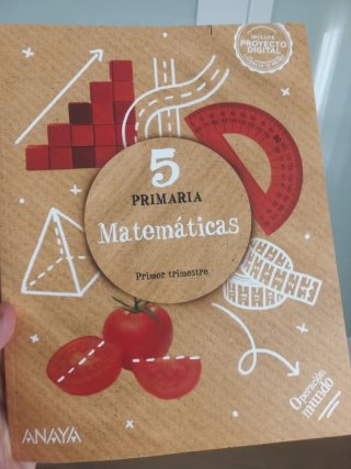 Libro de matemáticas 5° primaria, primer trimestre