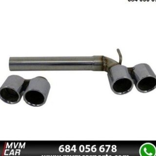 Silencioso escape trasero BMW Serie 3 F30 F31 look