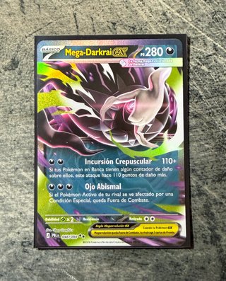 Mega Darkrai EX Oscuridad Absoluta Carta Pokemon