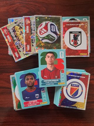 265 Cromos SIN REPETIDOS Panini FIFA Mundial 2026