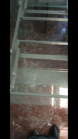Regalo Mesa de cristal gruesa grande,sillas y fund