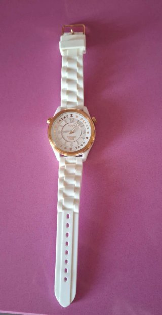 Reloj Tous Blanco y Dorado