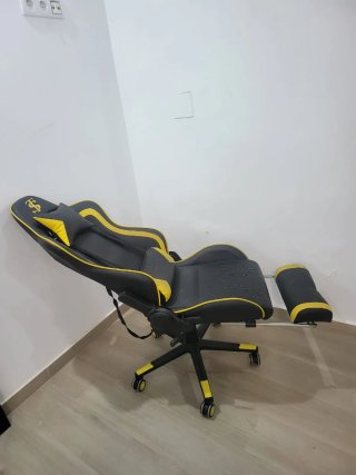 Silla Gamer TF Negra y Amarilla