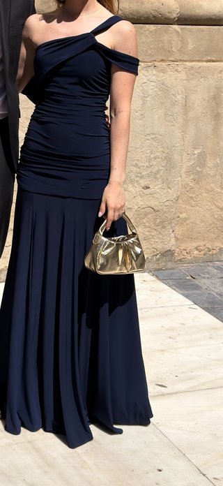 Vestido cumbia azul Miphai